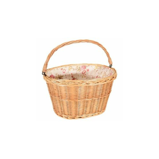 Kent 65230 Wicker Basket With Liner, Large