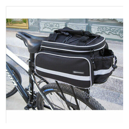 New Waterproof Cycling Bicycle Bike Rear Seat trunk Bag Handbag Pannier