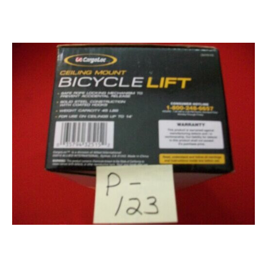 BRAND NEW CARGOLOC CEILING MOUNT BICYCLE LIFT #32515 MAKE ROOM IN YOUR GARAGE+++
