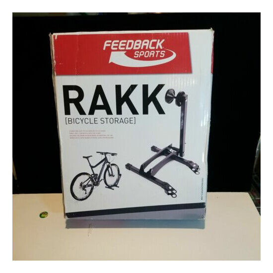 Feedback Sports RAKK Bicycle Storage Rack Stand Silver - New In Box 
