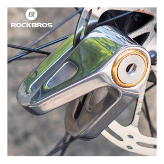 ROCKBROS Motorcycle Disc Brake Lock Security Anti-theft Scooter Wheel Brake Lock
