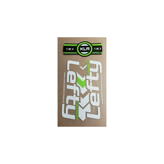 Sticker Decal Set for Cannondale 2012 F29 Team Lefty XLR 90 Carbon Fork