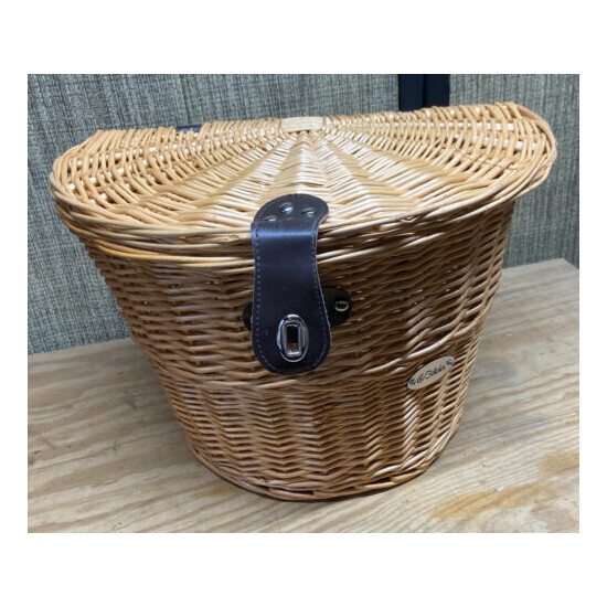 Wicker Type Basket For Your Beach Cruser Bike