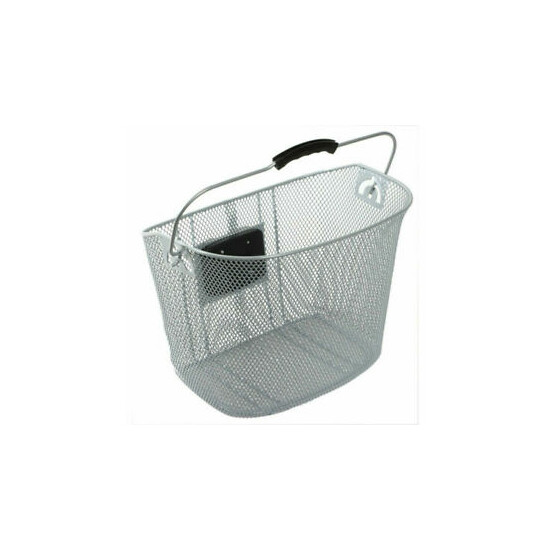 Sunlite QR Basket Silver Steel 13.5x10.5x10.5" (without bracket read)