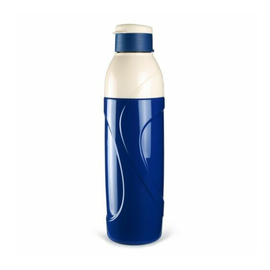 Cello Puro Classic Plastic Water Bottle, 900ml, Blue &freeShipping 