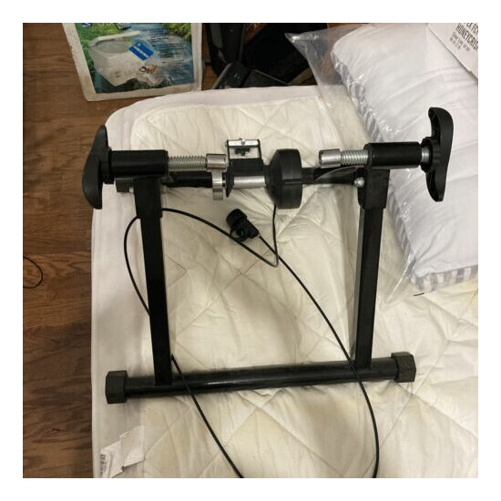 Magnetic Bike Bicycle Trainer Stand Indoor Stationary Exercise Stand Steel Frame