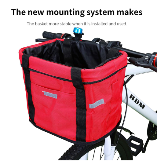 Bike Bicycle Basket Storage Bag Box Case for Dog Pet Travel Camping Multi Use 