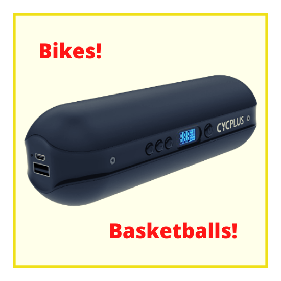 Bicycle Electric Pump Portable Cordless Mini Car Tire Air Inflator Rechargeable 