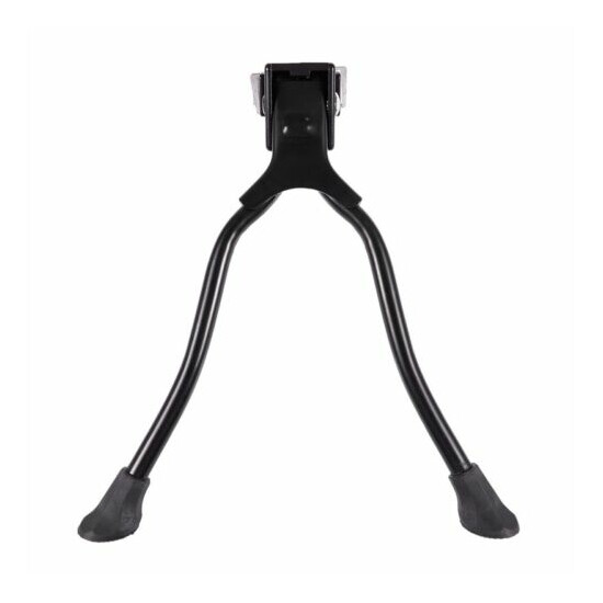 Alloy Double-Leg Center Mount Bicycle Bike Kick Stand Black 26 inch Cycle Y8L5