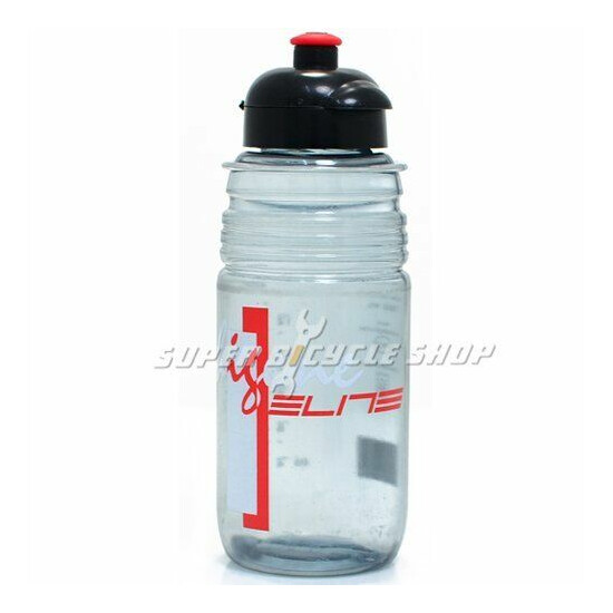 Elite Sports Bike Cycling Water Bottle 550 ml , Grey x Red