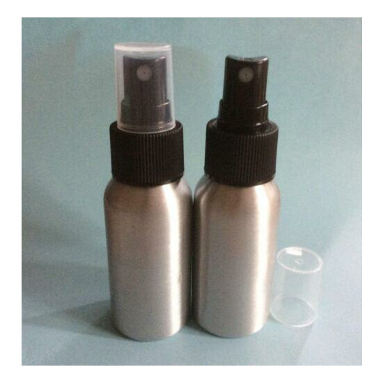 35pcs 50ml Empty Sample Vials Anodized Aluminum Spray Bottle
