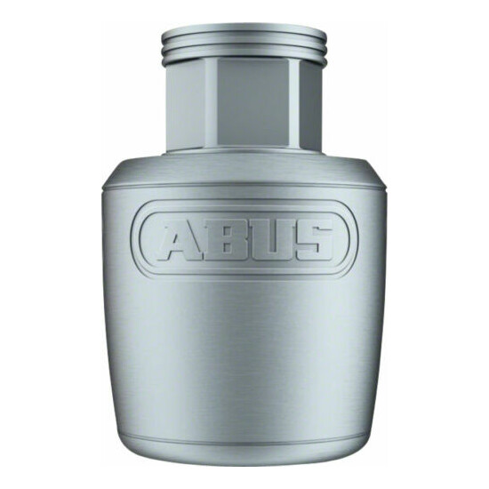 ABUS Nutfix Solid Axle 2 Pack: M10, Silver